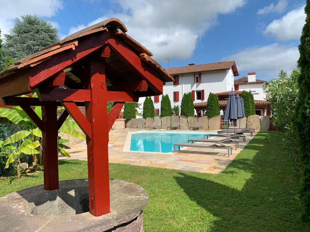 Hotel Restaurant Txistulari Itxassou Luaran gambar